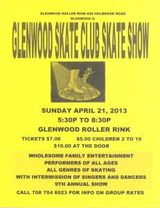 Glenwood Roller Skate Show - April 21, 2013